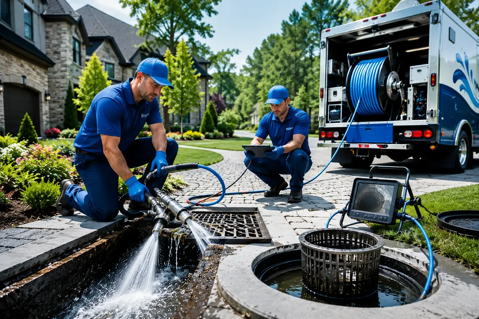 Local outdoor drain cleaning professionals in Burbank, OK