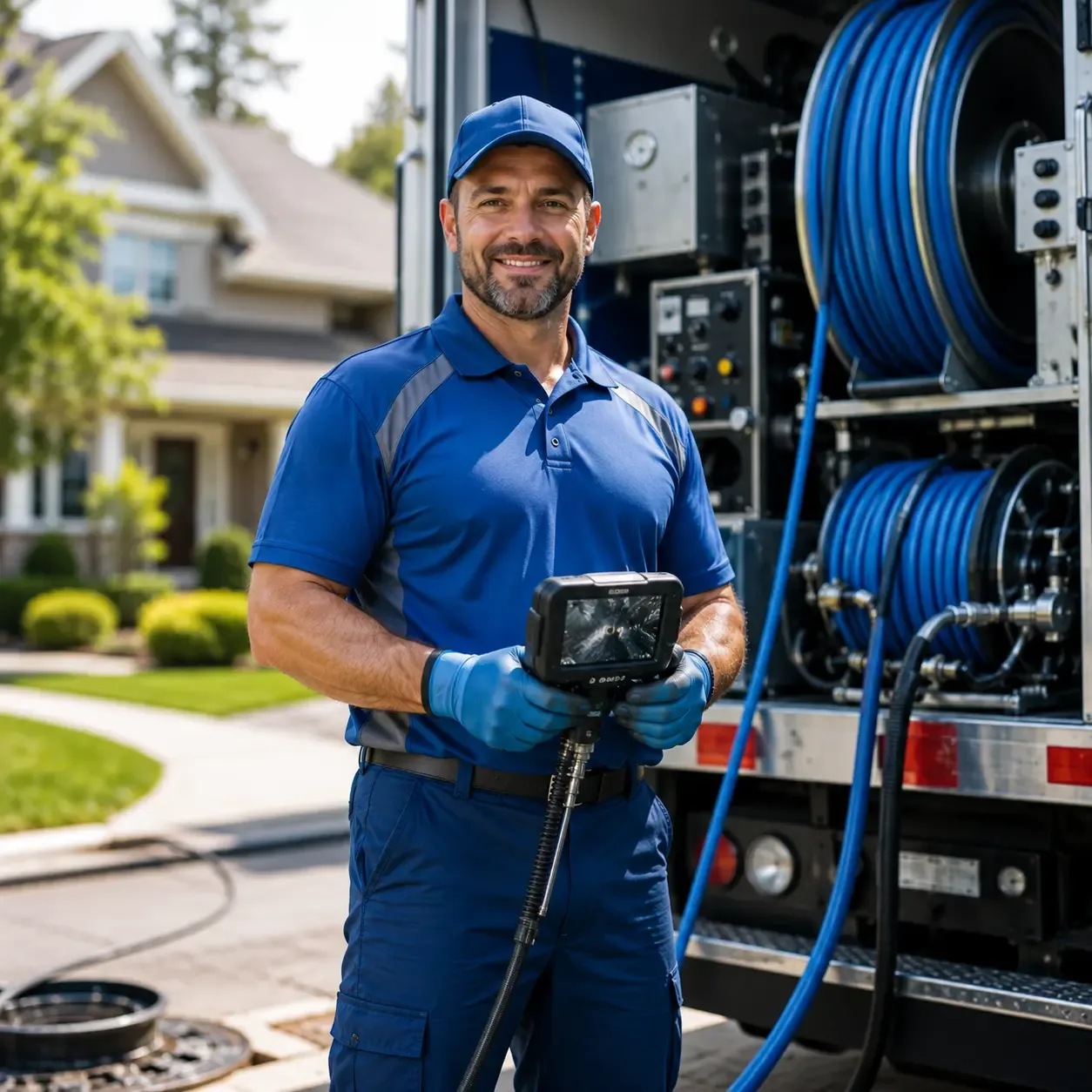 Local outdoor drain cleaning specialists in Burbank, OK
